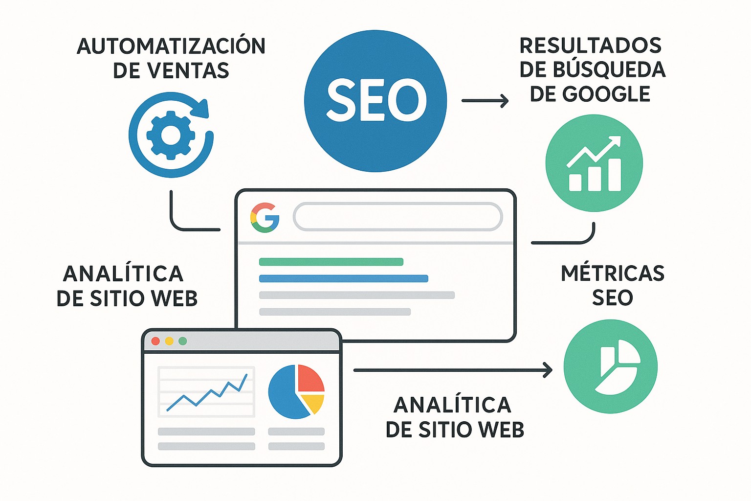 Diagrama sobre automatizacion ventas herramientas
