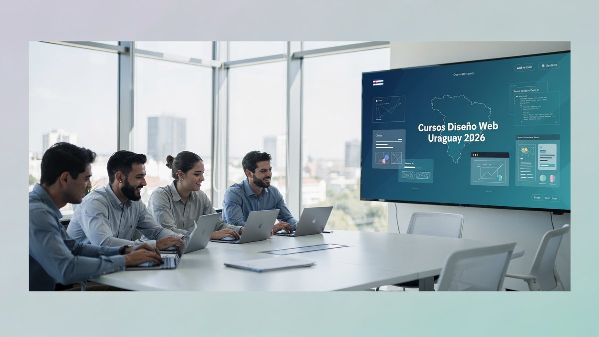 Cursos de dise&ntilde;o web en Uruguay 2026
