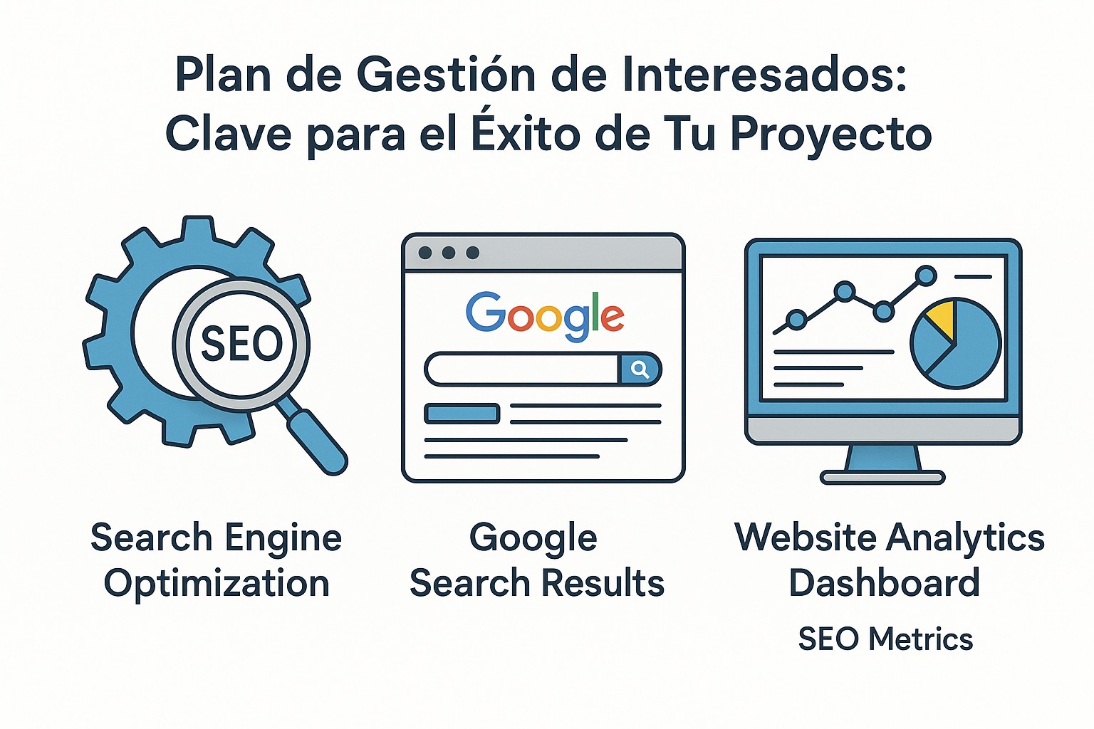 Diagrama de la Matriz Poder-Interés para la gestión de interesados en un proyecto