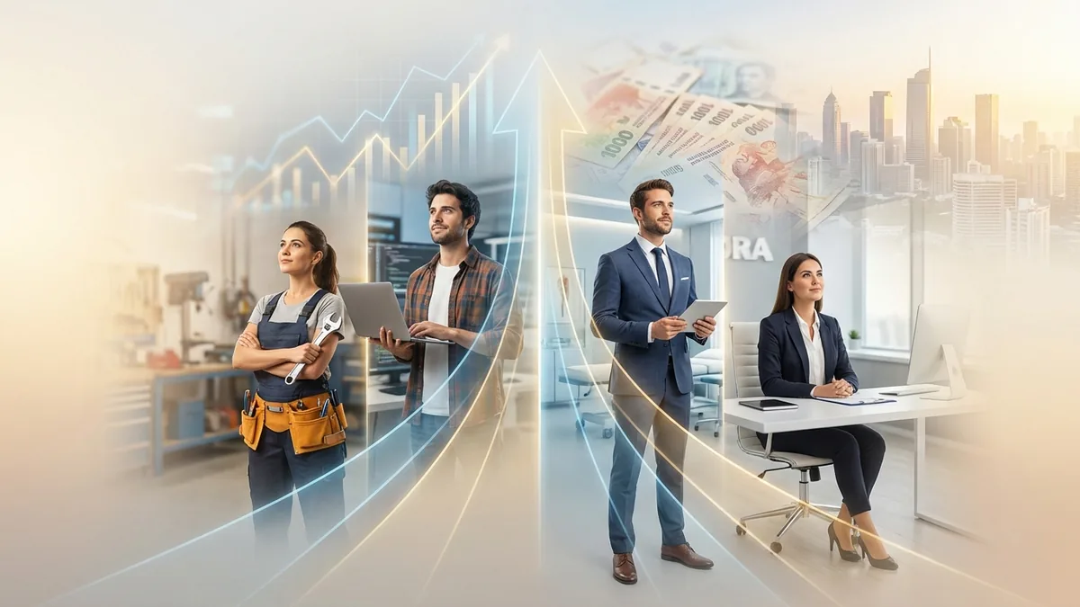 Trabajos bien pagos sin t&iacute;tulo universitario en Uruguay 2026 - perfiles y salarios